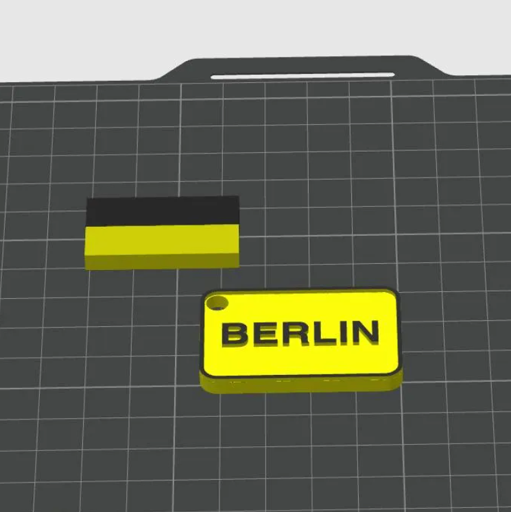 Dein Berlin-Schlüsselanhänger mit NFC – Praktisch, smart & nachhaltig! Verbinde dich mit nur einer Berührung. Jetzt exklusiv für 4,99 € inkl. Versand auf www.kinimod3d.shop 🔑 #Berlin #SmartGadget