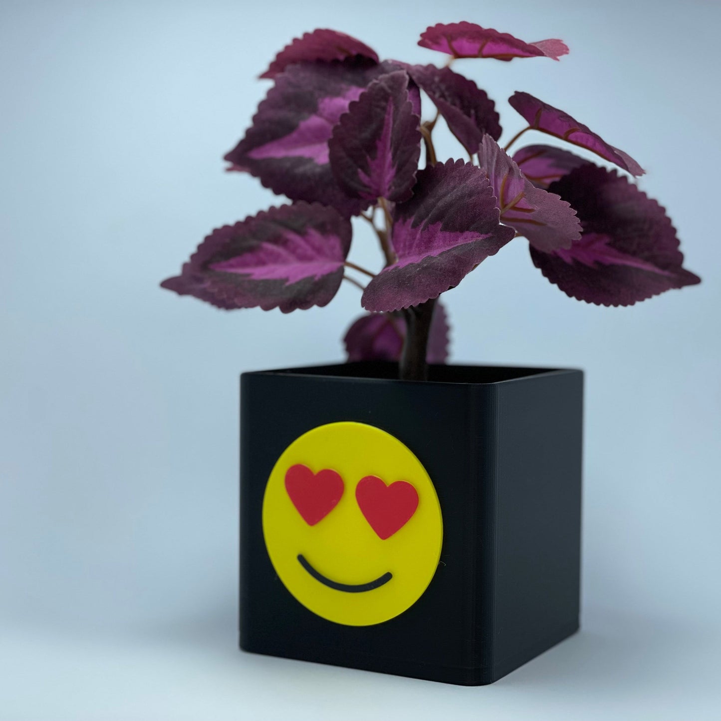 Emotionen in einer Vase! Diese personalisierte Vase von KINIMOD3D ist ein einzigartiges Geburtstagsgeschenk mit positivem und negativem Smiley. Ideal als liebevolles Geschenk für deine Freundin oder als besondere Dekoration für jeden Anlass.