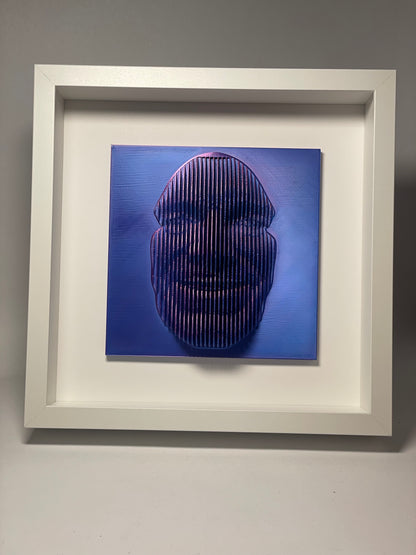 Einzigartiges 3D-Gesichtsrelief – Verewige dein Gesicht in einem plastischen 3D-Druck! Aus deinem Foto wird ein einzigartiges Kunstwerk in Schichten aufgebaut, um realistische Gesichtszüge darzustellen. Gefertigt aus hochwertigem, nachhaltigem PLA, eignet sich dieses individuelle Portrait perfekt als Wanddeko, Geschenk oder als besondere Erinnerung mit persönlichem Charakter.